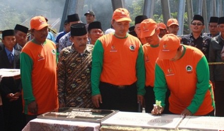 Peresmian Jembatan Sanghyang Indit-Inditan