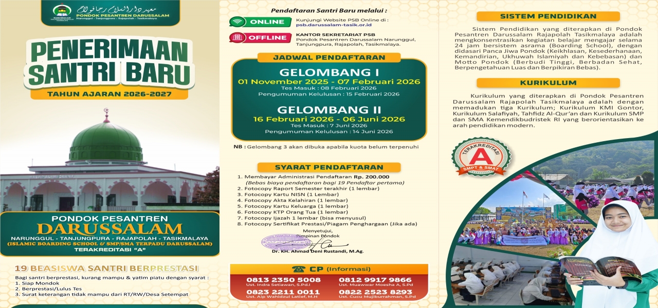 Penerimaan Santri Baru