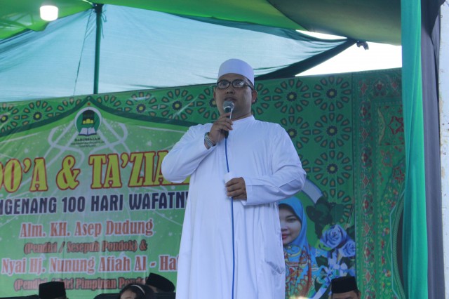 Ta`ziah,Do`a bersama yasinan& Tahlilan mengenang 100 hari wafatnya Alm.KH.Asep Dudung & Almh.Nyai Hj.Nunung Afiah 