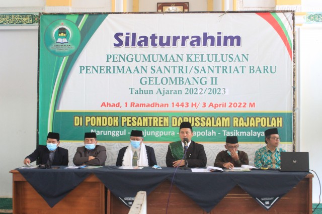 Pengumuman hasil sidang PSB (Penerimaan Santri Baru) Gelombang 2