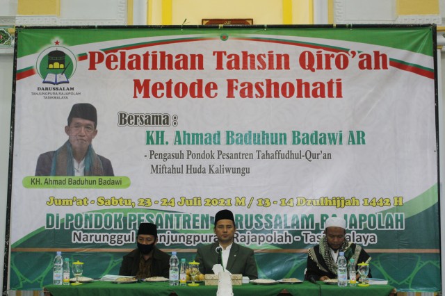 Pelatihan Tahsin Qiroah Metode Fashohati 