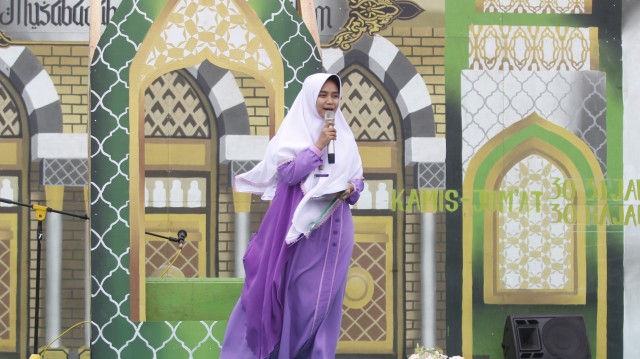 Perlombaan Putri pada Musabaqoh Akbar Darussalam