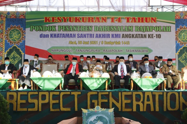  Milad 14Tahun Pesantren Darussalam Tasikmalaya & Khataman Santri Akhir KMI Angkatan Ke-10